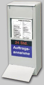 Auftragsannahme Box